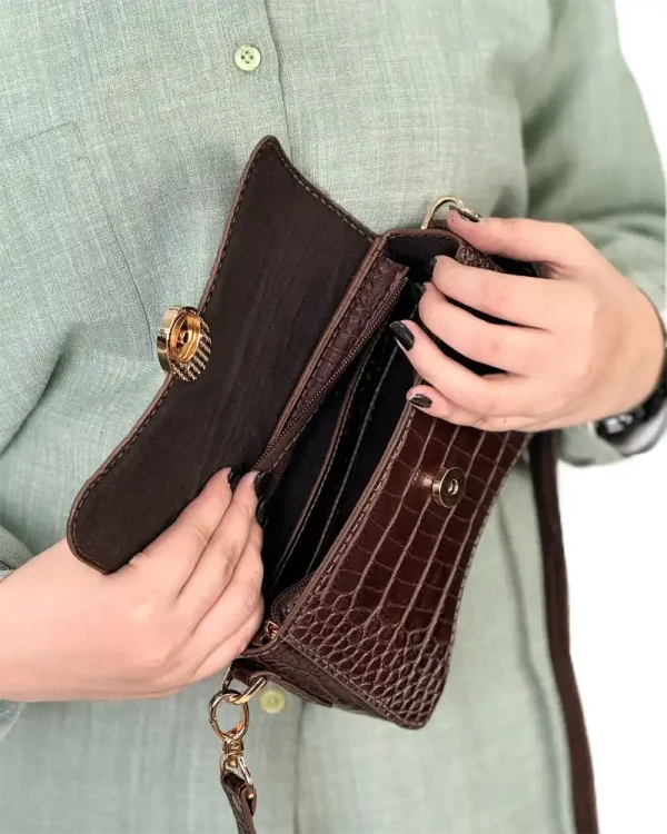 کیف مجلسی چرم زنانه مدل جورجیا - Image 17