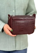 کیف چرم گاوی زنانه مدل دروتی - تصویر 11