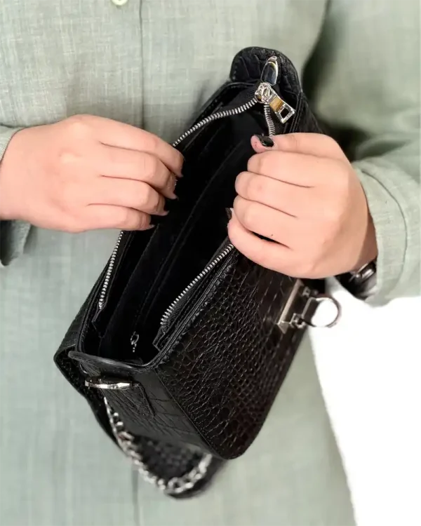 کیف چرم گاوی زنانه مدل دروتی - Image 5