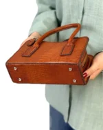 کیف چرم دستی و مجلسی زنانه مدل لارا - Image 12