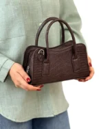 کیف چرم دستی و مجلسی زنانه مدل لارا - Image 4