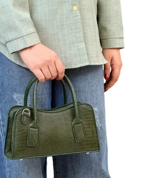 کیف چرم دستی و مجلسی زنانه مدل لارا - Image 6