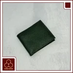 کیف جیبی چرمی کارا سبز فلوتر