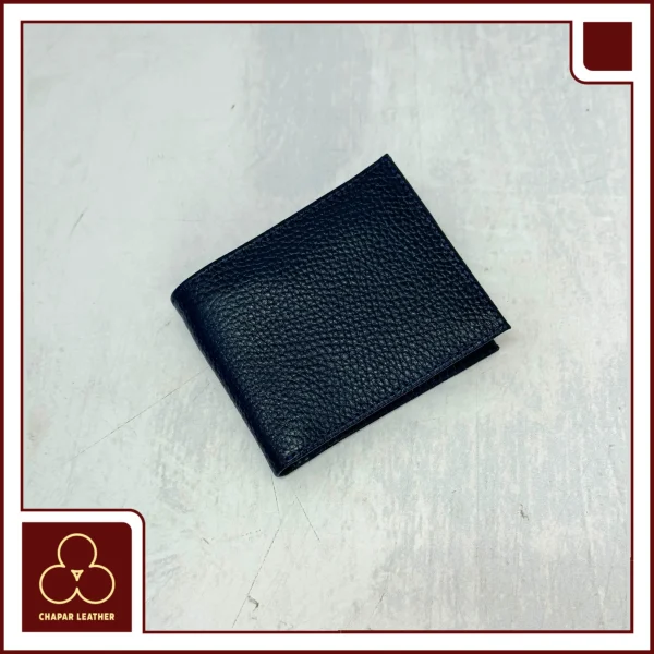کیف جیبی چرمی کارا سورمه ای فلوتر