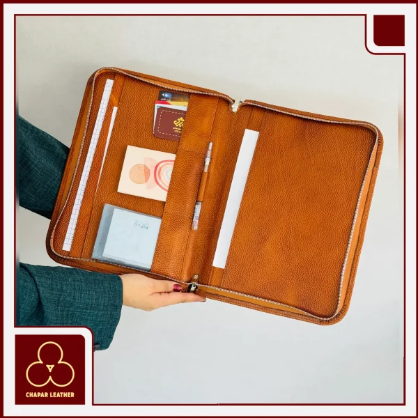 کیف چرم کلاسوری مدل سینا - Image 8