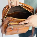 کیف چرم اسپرت دانشگاهی مدل الکس - Image 8