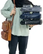 کیف چرم اسپرت دانشگاهی مدل الکس