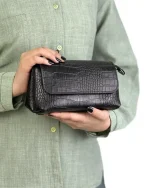 کیف چرم دوشی زنانه مدل تیام کوچک - Image 10