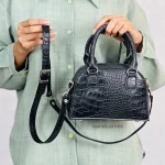 کیف چرم زنانه دستی دوشی مدل ژینوس - Image 7