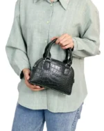کیف چرم زنانه دستی دوشی مدل ژینوس - تصویر 7