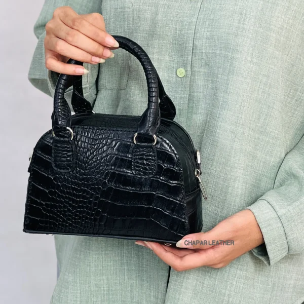 کیف چرم زنانه دستی دوشی مدل ژینوس - Image 6