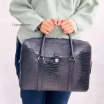 کیف اداری چرم طبیعی مدل جسیکا کوچک - Image 5
