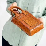 کیف چرم کوچک زنانه مدل دنیز، بغل