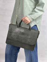 کیف اداری چرم طبیعی مدل آلبرتو کوچک - Image 6