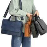 کیف اداری چرم طبیعی مدل آلبرتو کوچک