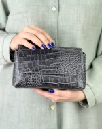 کیف چرم دوشی زنانه مدل تیام کوچک - Image 7