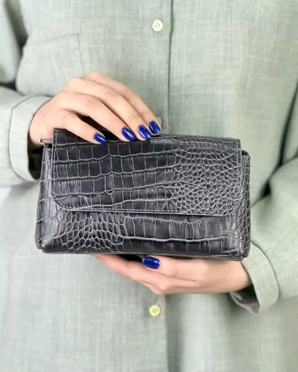 کیف چرم دوشی زنانه مدل تیام کوچک - Image 7