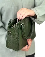 کیف دستی و دوشی چرم زنانه مدل اماندا - Image 11
