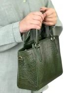 کیف دستی و دوشی چرم زنانه مدل اماندا - Image 4