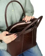کیف زنانه چرم مدل رکسانا کوچک - Image 5