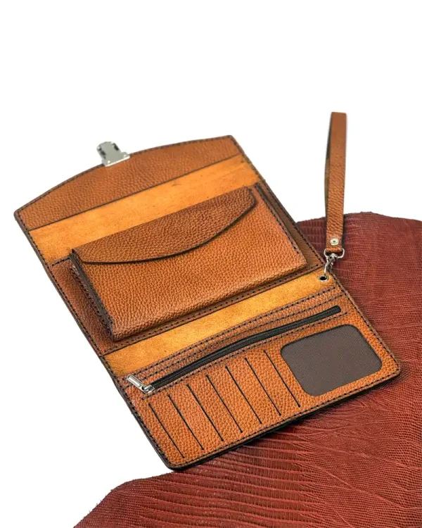 کیف پول چرم طبیعی کتی مدل ادرین - Image 5