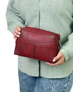 کیف چرم زنانه دوشی مدل هانا - Image 2