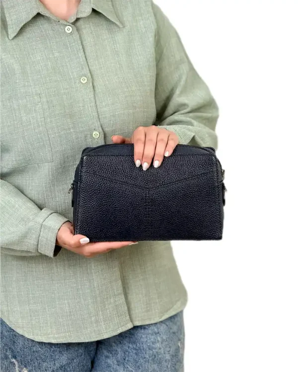 کیف چرم زنانه دوشی مدل هانا - Image 5