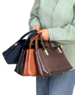 کیف زنانه چرم طبیعی مجلسی مدل داتیس