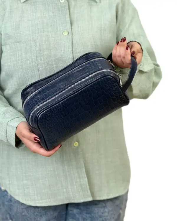 شوزبگ چرم طبیعی اسپرت و مردانه مدل بهنود - Image 4