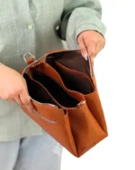 کیف زنانه چرم مدل ترلان - Image 11