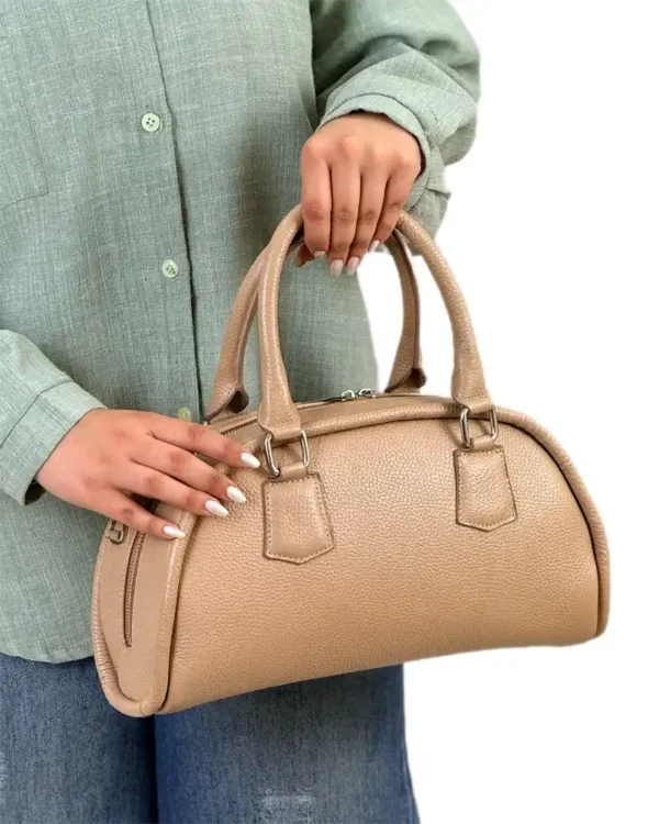 کیف چرم دستی و دوشی زنانه مدل تمنا - Image 6