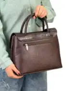 کیف زنانه چرم طبیعی دستی  و دوشی مدل ویکتوریا - Image 7