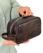 کیف دستی و شوزبگ چرم طبیعی مدل برزو - Image 10