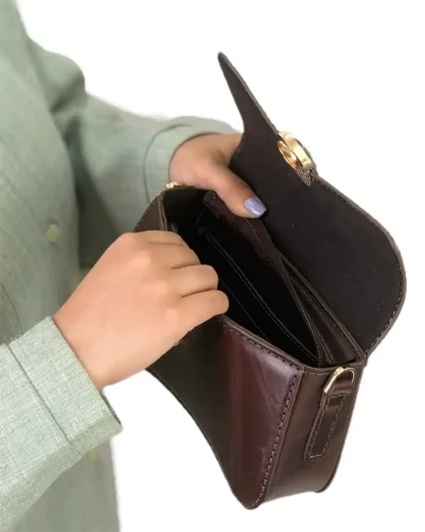 کیف زنانه چرم هورس مدل جورجیا - Image 7