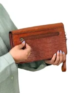 کیف مردانه دستی مدارک چرم طبیعی مدل مایورکا - Image 7