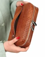 کیف دستی مردانه چرم طبیعی مدل توکا کوچک - تصویر 10
