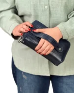 کیف دستی مردانه چرم طبیعی مدل توکا کوچک - تصویر 4